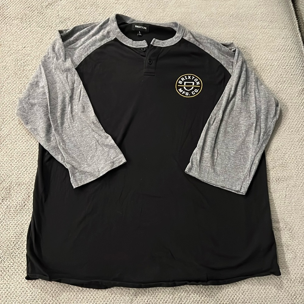 Brixton large baseball tee
